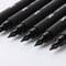 Felt Tip Pens, Black Pens, Pack of 6, Fast Dry, No Smear, Fine Point Pens Black, Black Felt Tip Pens, Bible Journaling Pens, Felt Pens, Planner Markers, Pens for Journaling